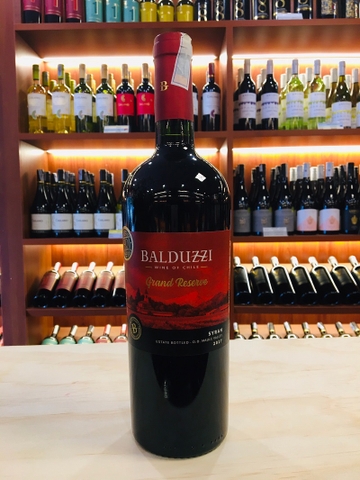 Vang Chile Balduzzi Grand Reserva Syrah