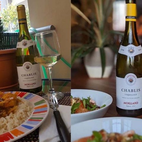 Rượu vang Pháp Moillard Chablis Primier Cru