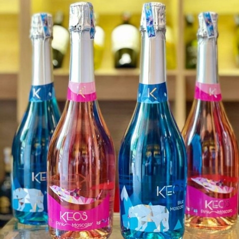 Rượu vang nổ Keos Pink Moscato