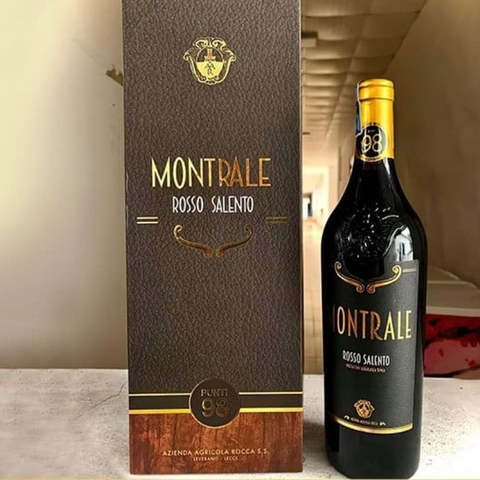 Rượu vang Ý Montrale Rosso Salento
