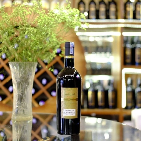 Rượu vang Paolo e Carlo Primitivo Di Manduria Riverva