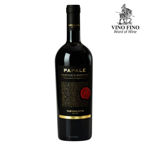 Vang Ý Papale Primitivo Di Manduria