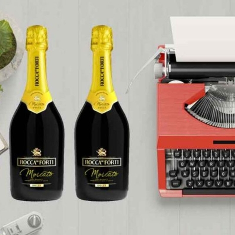 Rượu vang nổ Ý Rocca Dei Forti Moscato