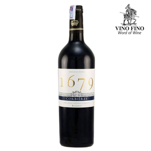 Rượu vang Pháp 1679 Corbieres