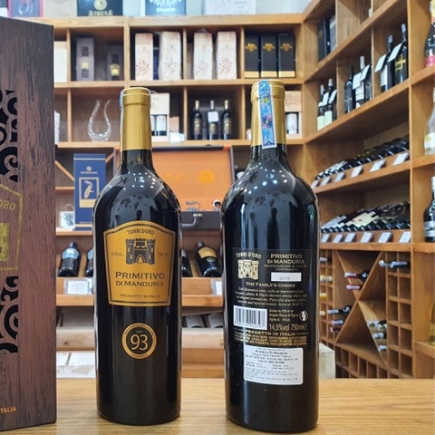 Rượu vang Ý Torridoro Primitivo