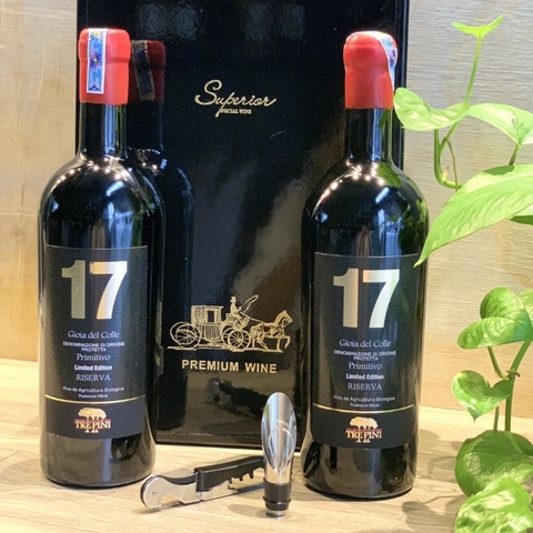 Rượu vang Ý Trepini Primitivo 17 Riserva
