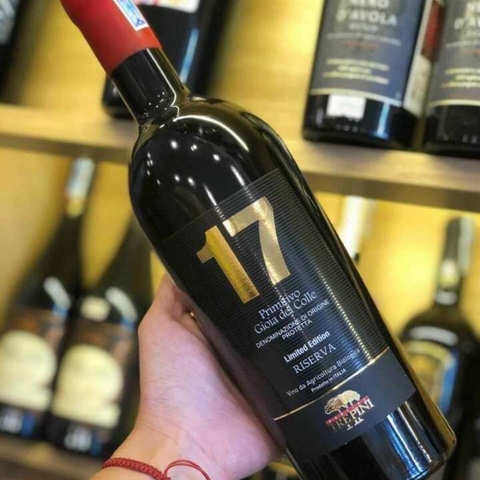 Rượu vang Ý Trepini Primitivo 17 Riserva