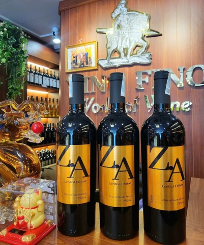 Rượu vang Nam Phi Z.A Limited Edition