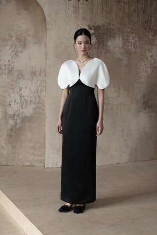 ORCHID PETAL SLEEVE DRESS