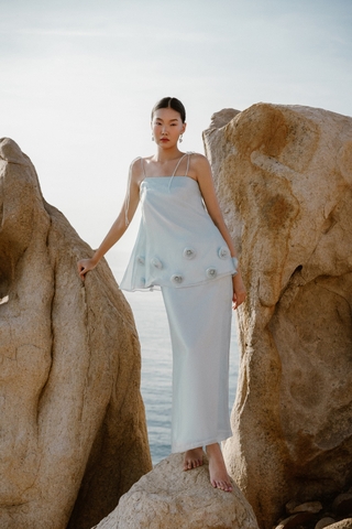 Organza Layered Skirt