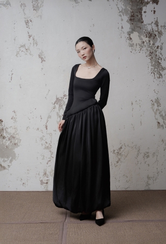 Asymmetrical Waist Dress