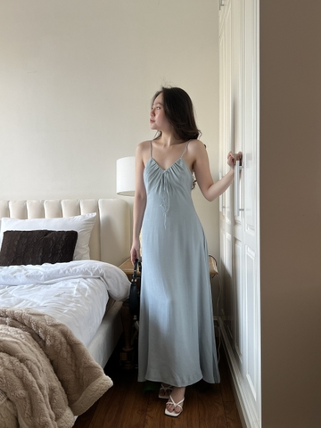 Crepe Maxi Dress