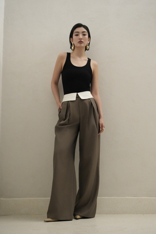 Double Waistband Pants
