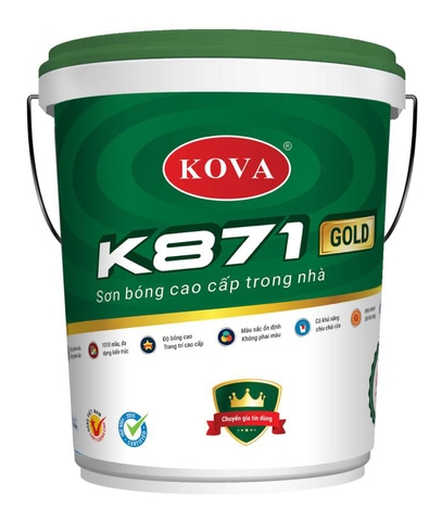 Sơn bóng cao cấp trong nhà-K871