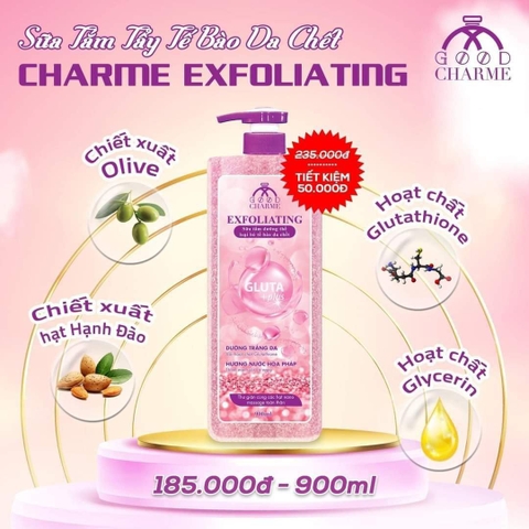 Sữa tắm tẩy tế bào chết Good CHARME