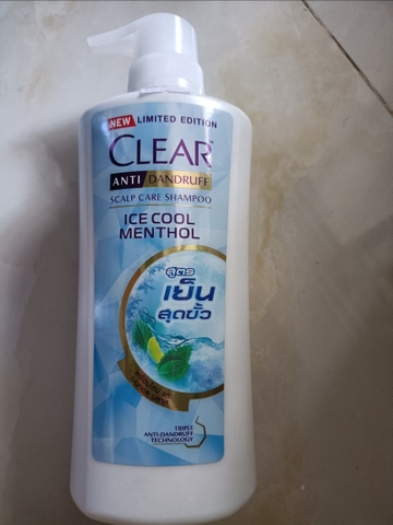 Dầu gội Clear bạc hà (Thái lan)