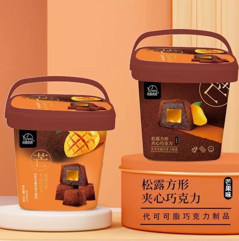 Socola đen nhân kẹo dẻo