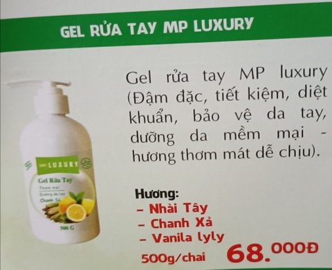 NƯỚC RỬA TAY KHÔ MP