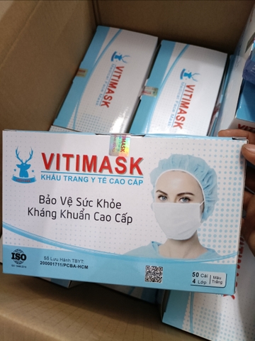 khẩu trang y tế màu trắng