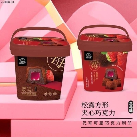 Socola đen nhân kẹo dẻo