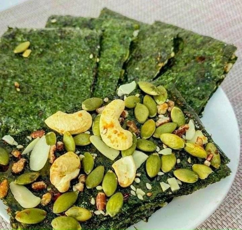 Rong biển kẹp hạt
