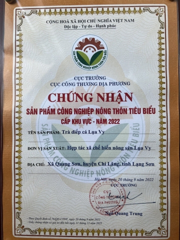 Trà diếp cá