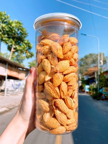 Hạnh nhân rang bơ