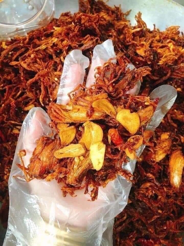 Khô heo cháy tỏi hộp