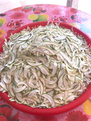 Mứt vỏ bưởi