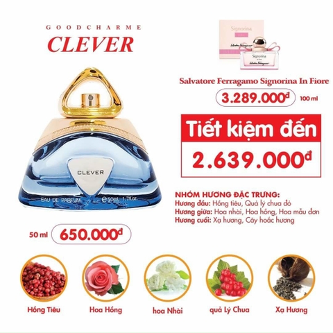 Nước hoa Good Charme CLEVER