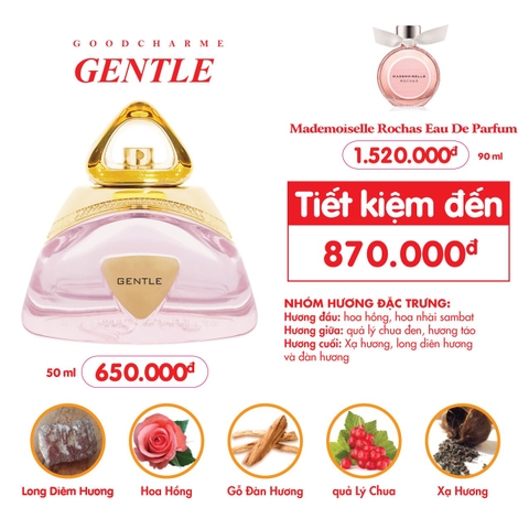 Nước hoa Good Charme GENTLE