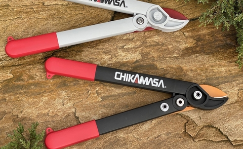 Review nhanh kéo cắt cành trợ lực Chikamasa LP-450 400mm trợ lực