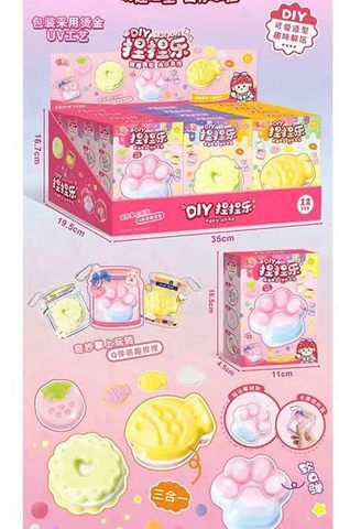 Set DIY làm móc khoá mochi bóp dẻo