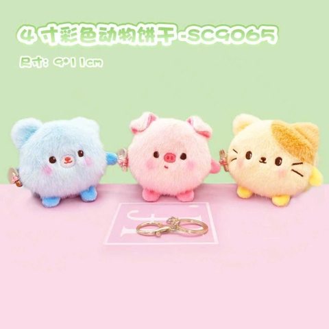 Móc khoá thú cầm muỗng nĩa