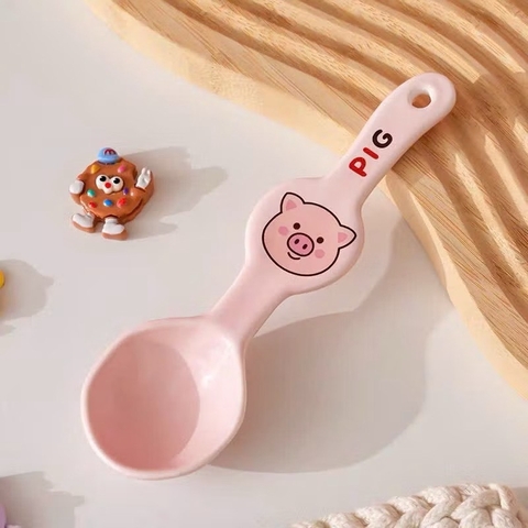 Muỗng sứ Pig 16cm