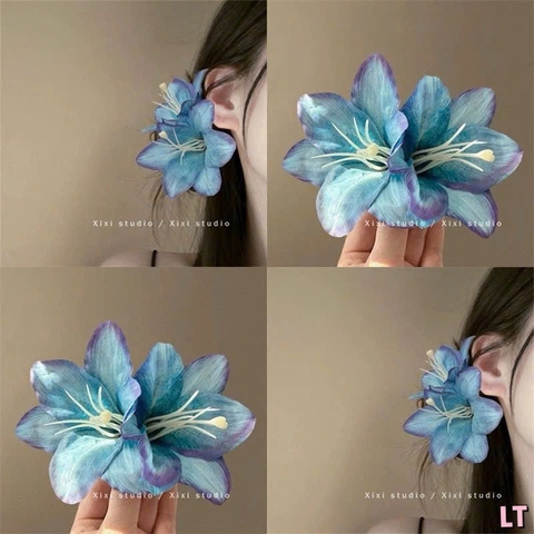 Kẹp mỏ vịt 2 hoa ly