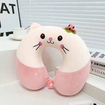 Gối cổ cao su cúc bấm