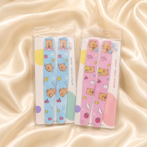 Set 2 dũa móng tay Capybara