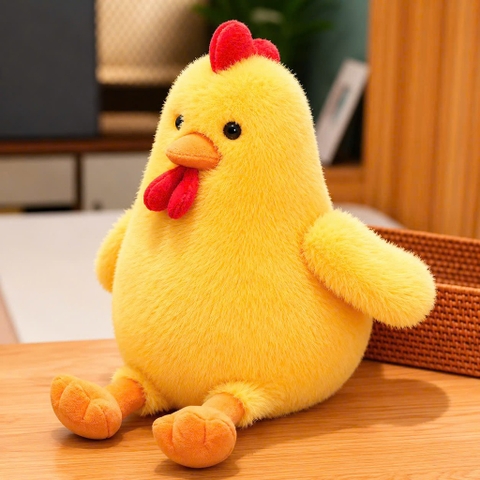 Gà trống lông xù nhỡ