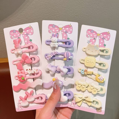 Set kẹp mái nơ thú