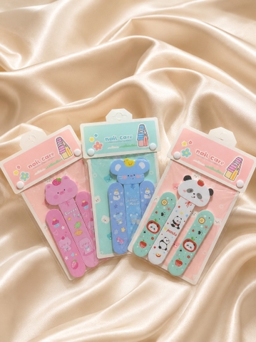 Set 3 dũa móng tay cute