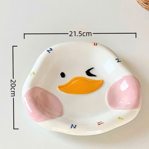 Dĩa vịt má hồng