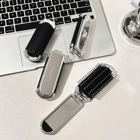 Lược gấp gọn nơ bạc BA