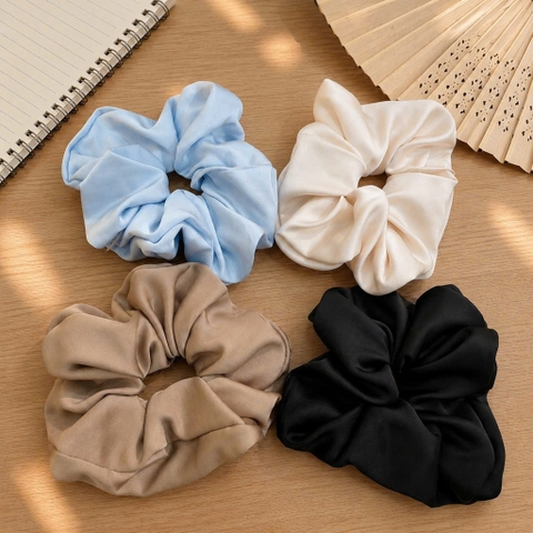 Scrunchies lụa trơn 033UX