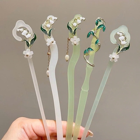 Trâm cài tóc hoa ngọc