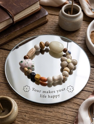 Vòng tay handmade cá đặc biệt hạt gỗ
