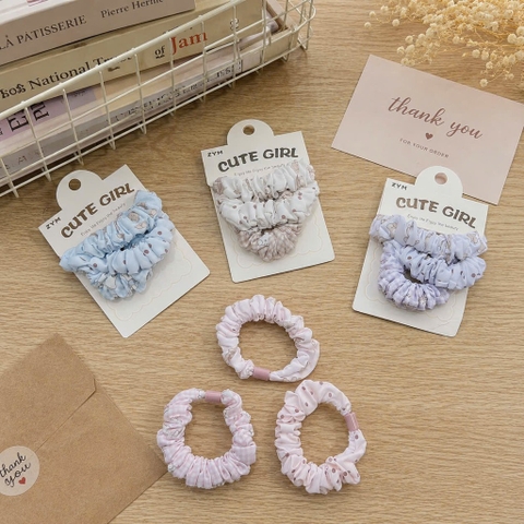 Set 3 dây cột tóc cute girl