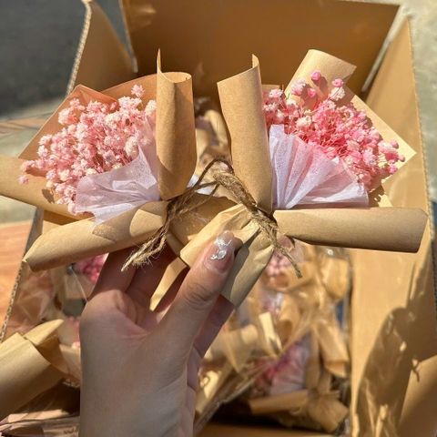 Bó hoa khô mini baby MHL