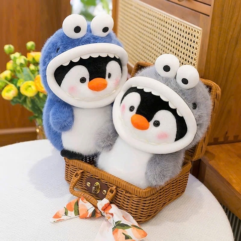 Chim cánh cụt cosplay mắt lồi 60cm QCCC