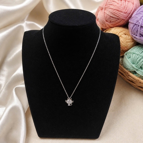 Dây chuyền xi 925 mèo 050MH